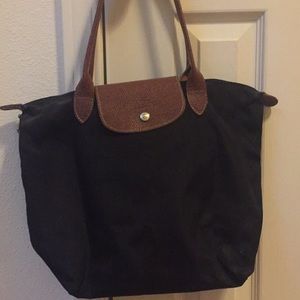 Black Longchamp bag